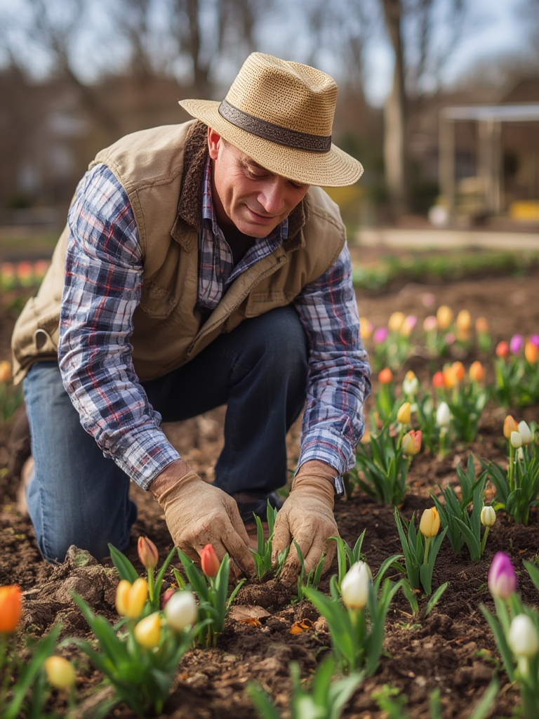 Step-by-step spring bulb planting guide