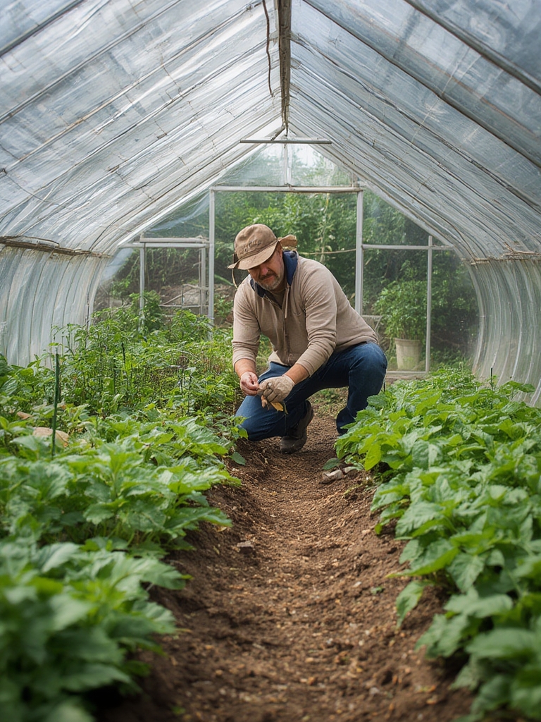 Step-by-step backyard greenhouse