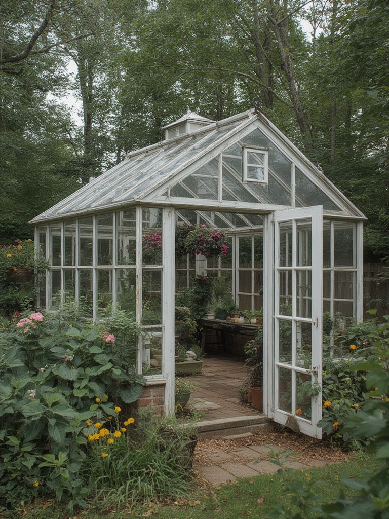 backyard greenhouse