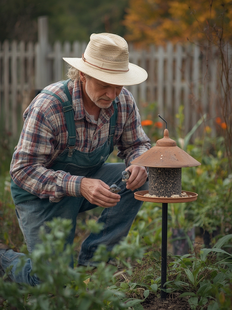 Step-by-step bird feeders diy