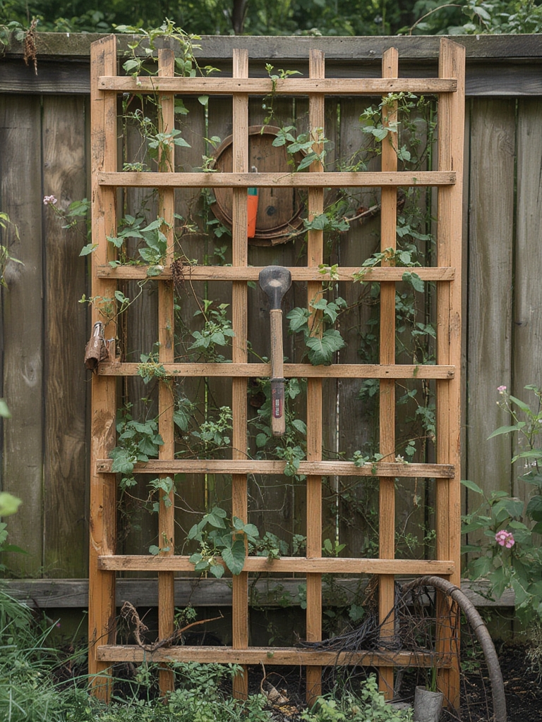 how to build garden trellis