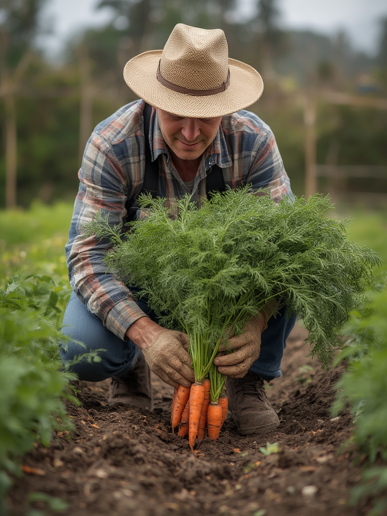 Step-by-step carrot growing guide root vegetable care Step-by-step how to grow carrots