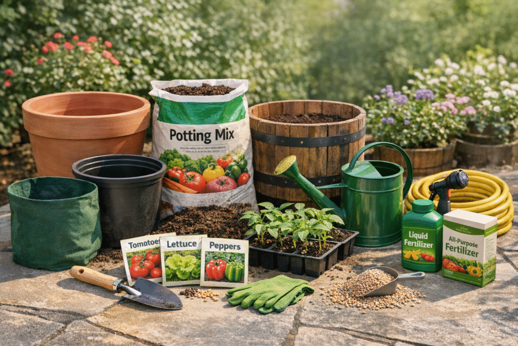 Best Vegetables to grow in containers